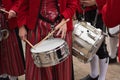 Marching Band with Woman Drummer